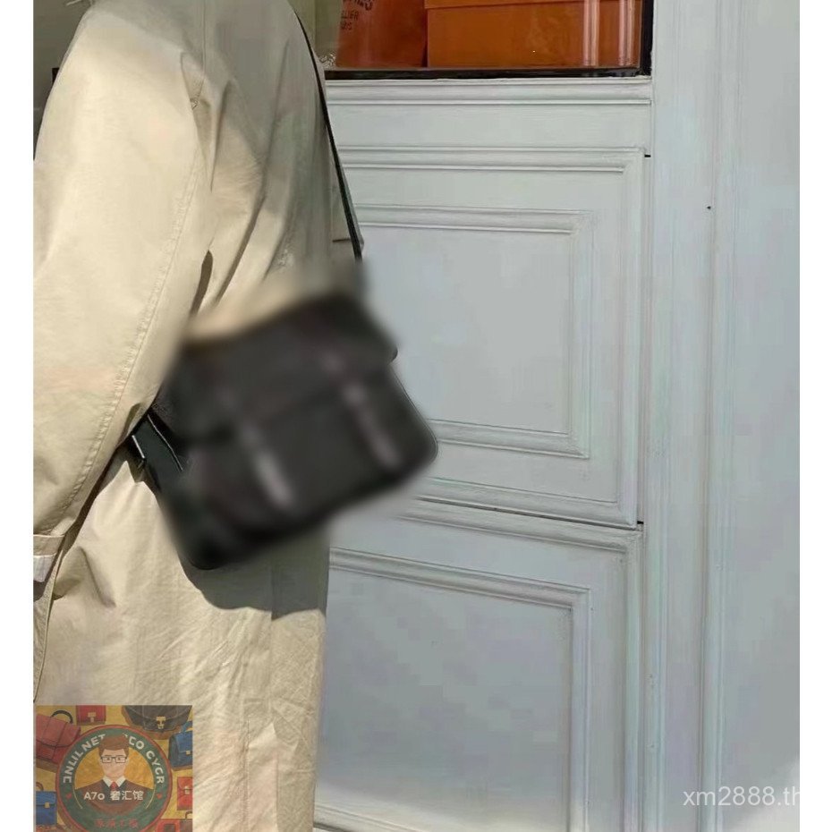 Real Shot A7o Premium Store-G Home สีดําพิมพ์ Boys Messenger กระเป๋าไหล่มัลติฟังก์ชั่นผู้ชาย HX35