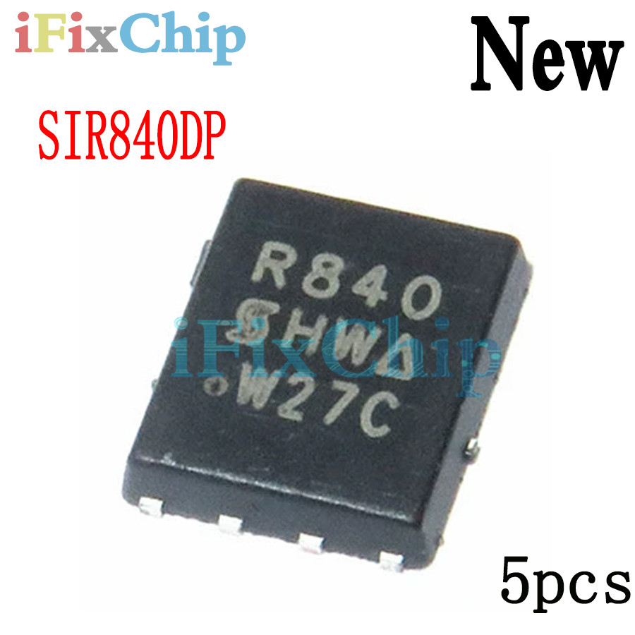 5 ชิ้นแบรนด์ใหม่ R840 SIR840 SIR840DP SIR840DP-T1-E3 QFN-8