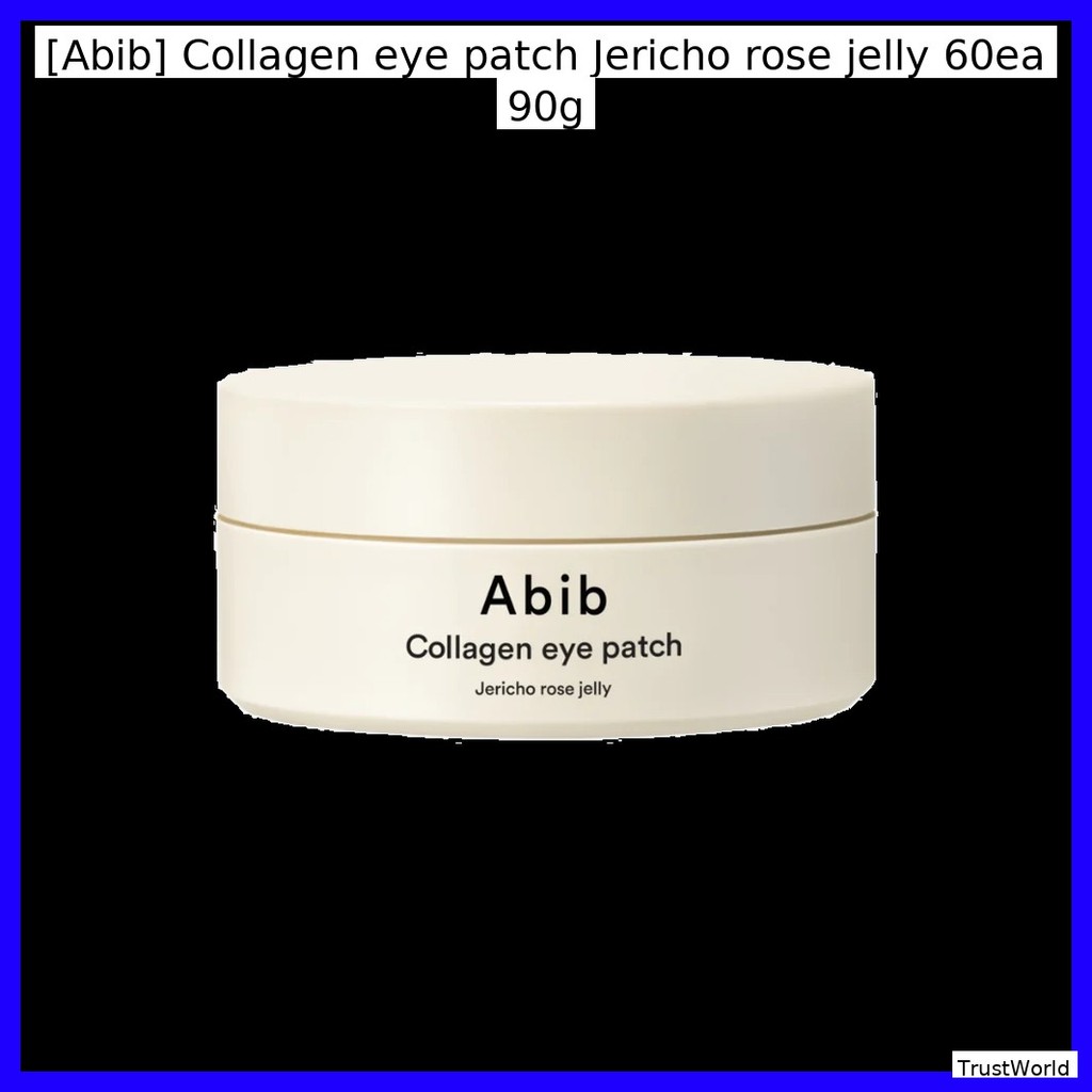 [Aib] แผ่นปิดตาคอลลาเจน Jericho rose jelly 60ea 90g / Hydrating, Revitaliz by TrustWorld
