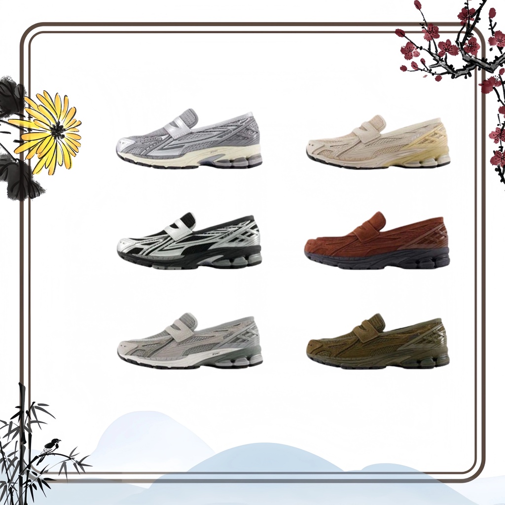 ของแท้ 💯NB 1906L LOAFER ระบายอากาศมืออาชีพแข่งวิ่งรองเท้ามาราธอนการฝึกอบรมกีฬา รองเท้าลำลอง