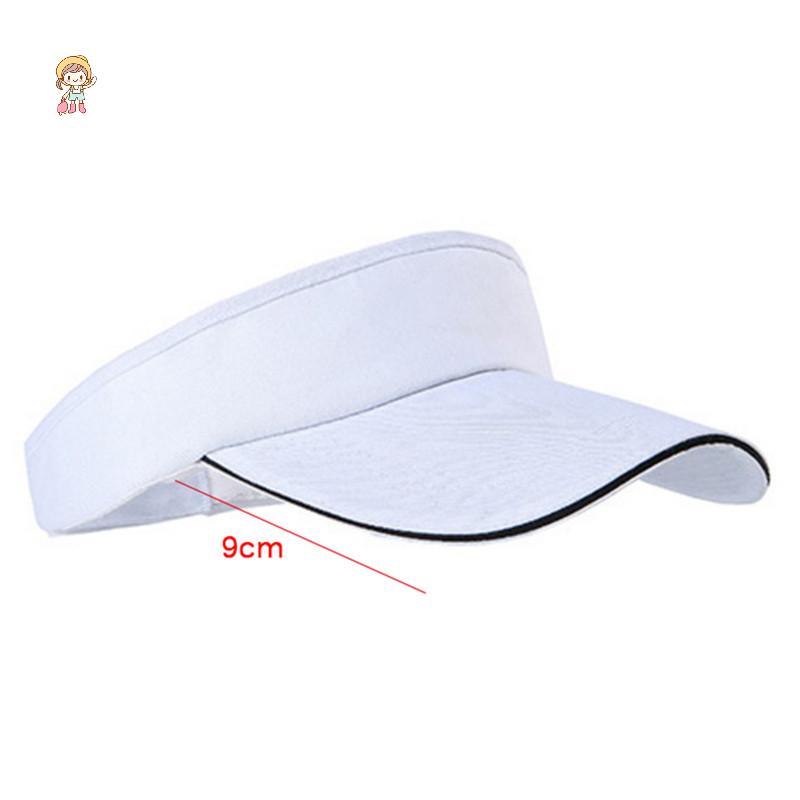 FOT ปรับ Unisex ผู้ชายผู้หญิงธรรมดา Sun Visor กีฬากอล์ฟเทนนิส Breathable หมวก TH