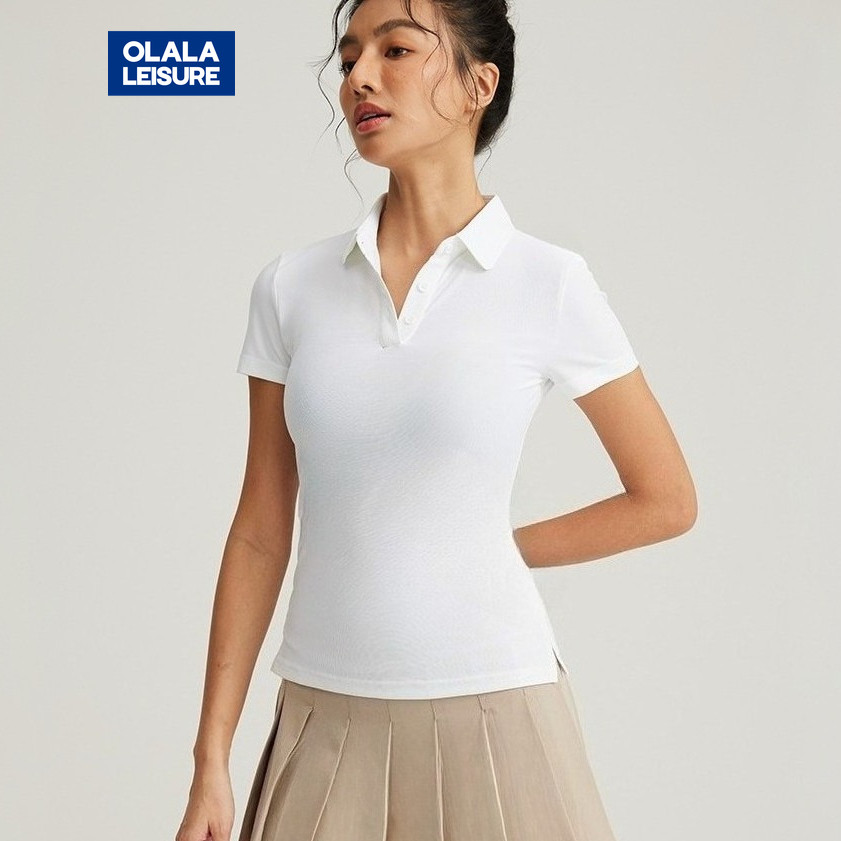 Casual Sports T-shirt Polo Shirt Tennis Golf Running Breathable