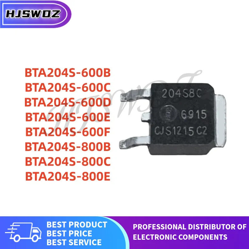 5PCS BTA204S-600B BTA204S-600C BTA204S-600D BTA204S-600E BTA204S-600F BTA204S-800B BTA204S BTA204S-8