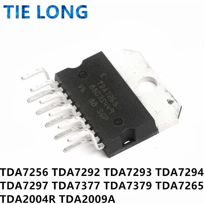 5PCS TDA7256 TDA7292 TDA7293 TDA7294 TDA7297 TDA7377 TDA7379 TDA7265 TDA2004R TDA2009A 13-11 ชิป ic