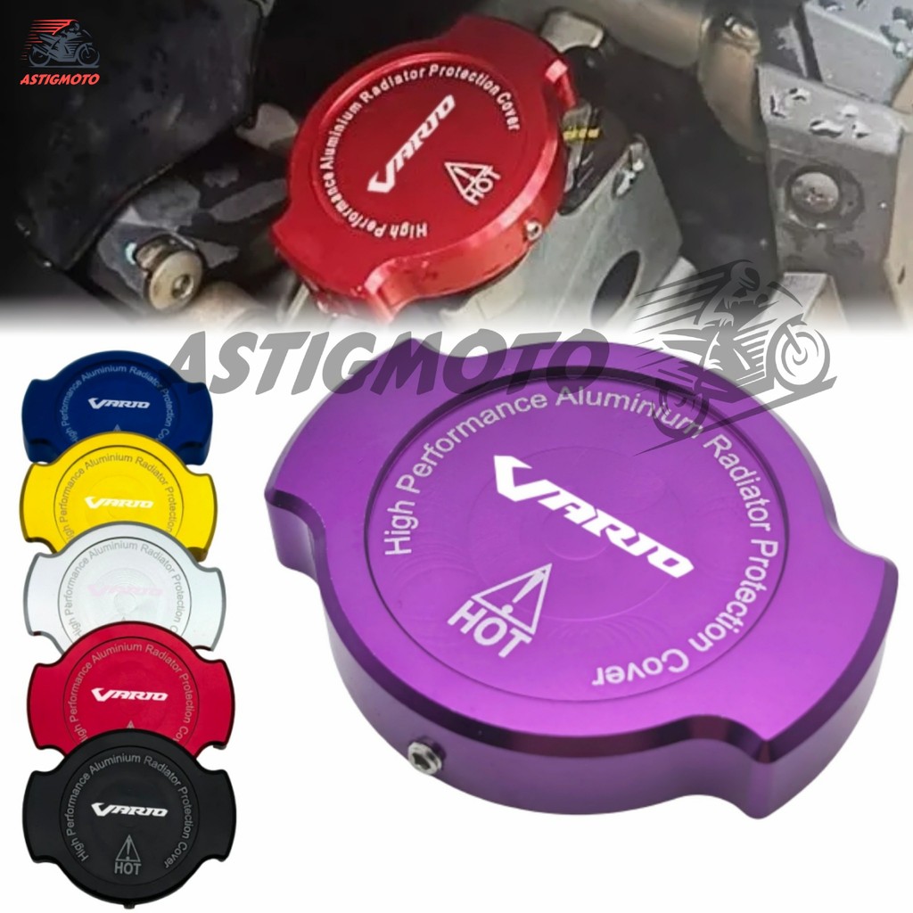 ฝาหม้อน้ำ ฝาปั๊มน้ำ CNC สำหรับ Honda Vario125 150 160 อะไหล่แต่งรถจักรยานยนต์ แข็งแรงทนทาน