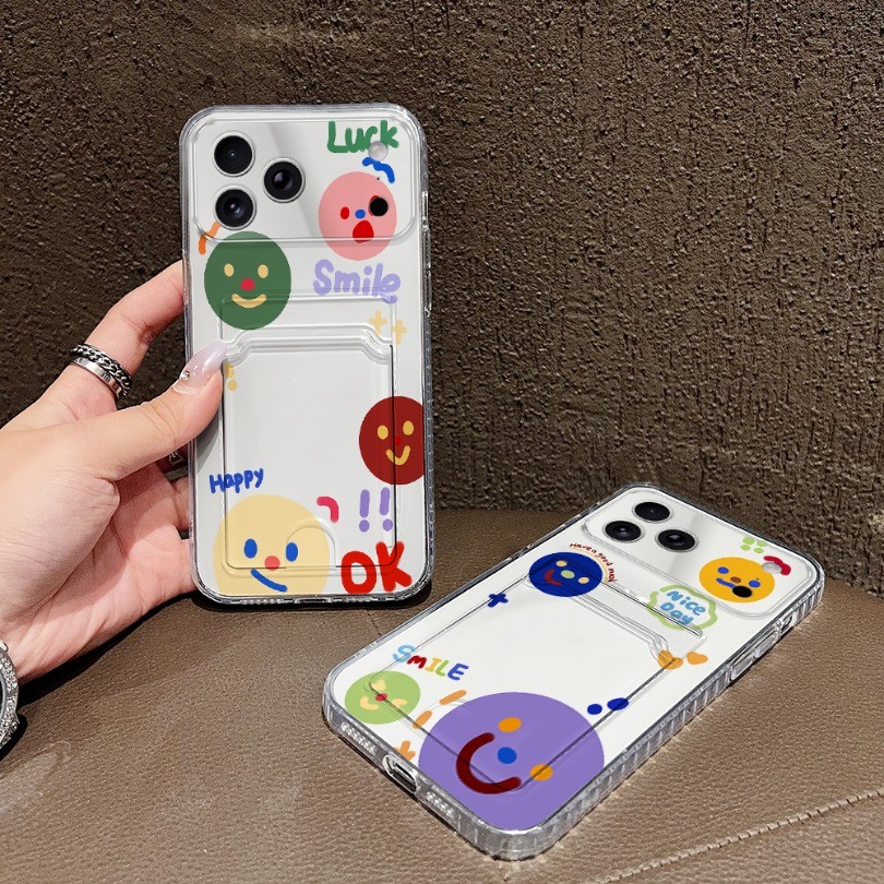 โปร่งใสช่องใส่การ์ดซิลิโคนสําหรับRealmeหมายเหตุ 60 60X 50 C75 C67 23 Lite C65 14X C73 C61 C63 C55 C5