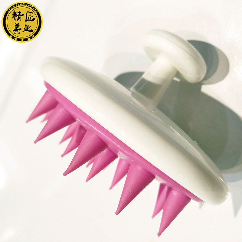 แปรงสระผม แปรงสระผม konvy ร้านทําผมแชมพูเครื่องมือที่มีประโยชน์แชมพูแปรงนวดหนังศีรษะแปรงทําความสะอาด