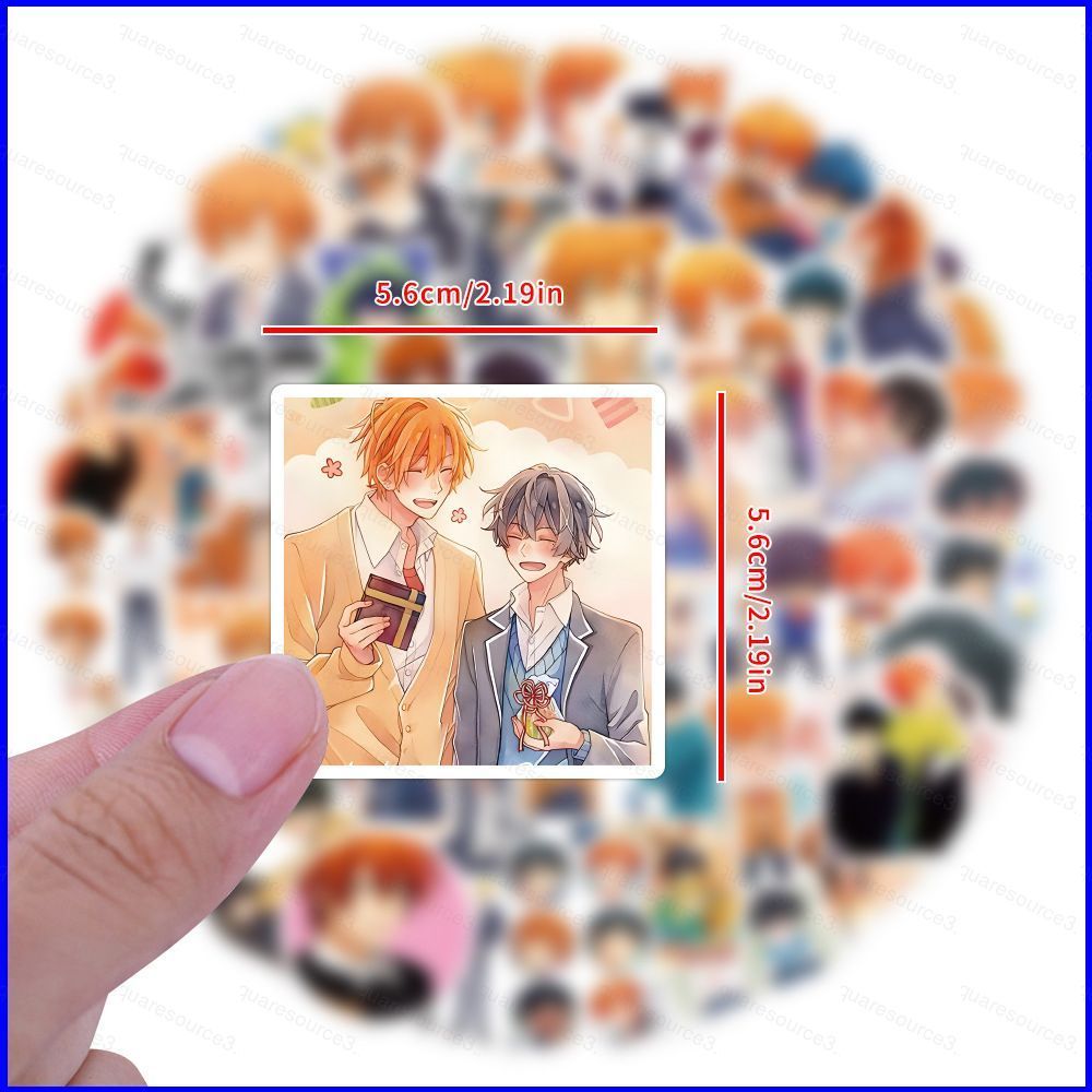 110 ชิ้น/เซ็ต Sasaki และ Miyano อะนิเมะสติ๊กเกอร์กราฟฟิตีขวดน้ํากันน้ํา Yoshikazu Miyano Shumei Sasa