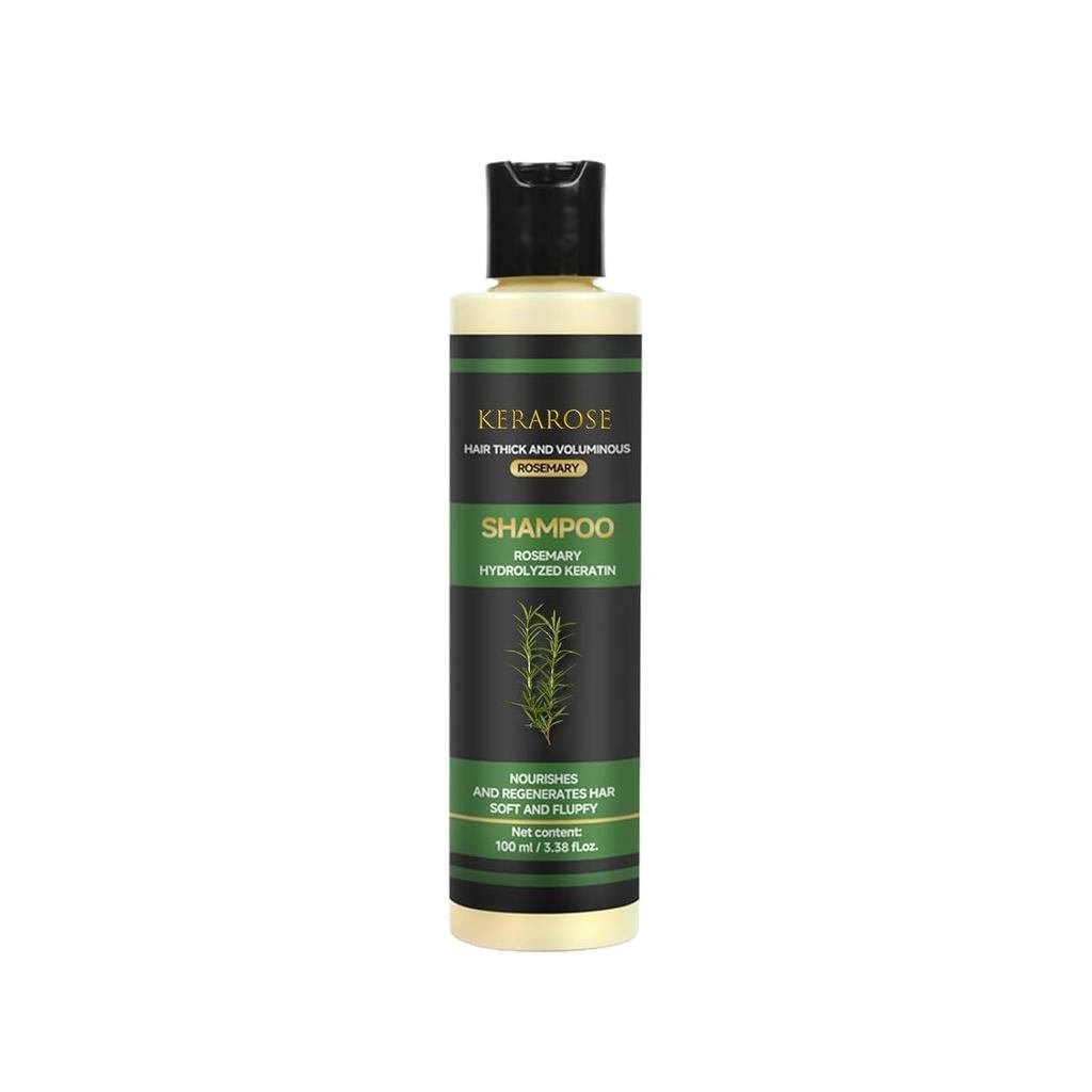Kerarose Organic Rosemary Hair Growth Shampoo, Natural Thickening & Strengthening Shampoo with Hydro