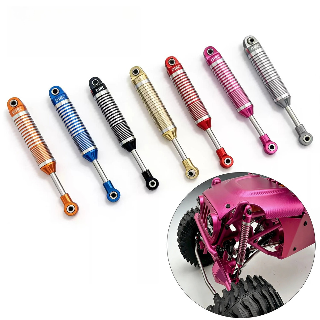 โช้คอัพอลูมิเนียม 100-120 มม.สําหรับ 1/10 RC Crawler รถ VP OPTIC H10 TRX4 Defender SCX10 RC4WD D90 R