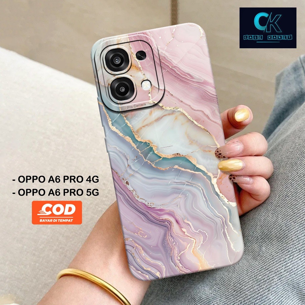 เคส HP ล่าสุด OPPO A6 PRO 4G / A6 PRO 5G 2025 - เคสแฟชั่น AESTHETIC - เคสยาง - เคส OPPO A6 PRO 4G / 