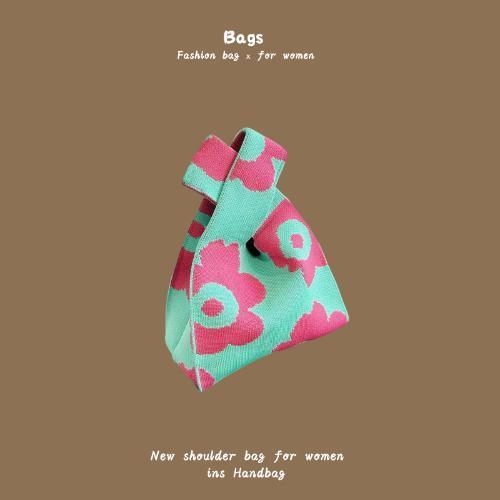 กระเป๋าถือ ผ้าถัก หลากหลายรูปแบบ พกพาสะดวก เหมาะสำหรับการเดินทาง ลำลอง มีสไตล์ให้เลือกหลากหลาย - รูปที่ 6