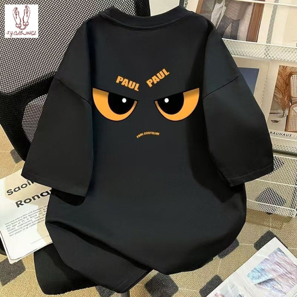 เสื้อผู้ชาย เสื้อยืด oversize สตรีท เกรดพรีเมียม โคตรนุ่ม  ไม่หดตัวลาย ลาย "Perfect DOG"