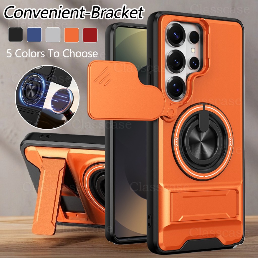 ปลอกสําหรับ Samsung Galaxy S26 S25 Ultra S26Ultra S25Ultra S25Plus S25 + S25Fe เคสโทรศัพท์หมุนได้แหว