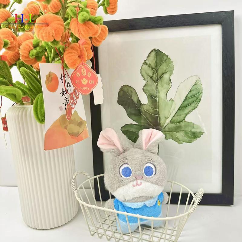 HL Zootopia ของเล่นตุ๊กตา Judy Nick Sloth แกะเสือดาว Fanny จี้ Sloth พวงกุญแจตกแต่งพวงกุญแจวันเกิด L