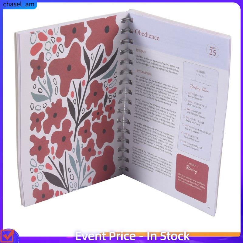 【chase11】The Bible in A Year: A 52-Week Study Through Gods Word Study Guide 52-Week Womens Bible Stu