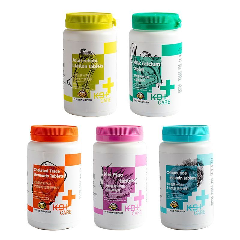 K9 宠物保湿养剂 สุนัข猫通用微量元素康拼图维200片K9สัตว์เลี้ยงสุขภาพอาหารเสริมสําหรับสุนัขและแมวjsrli6888.my20251231