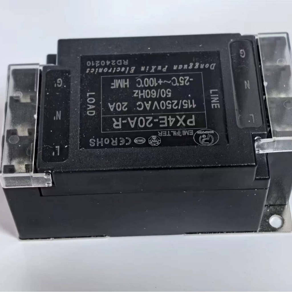 Puxin Power Filter PX4E-20AR พลาสติก Integrated Moulding Terminal Block สายไฟให้เหตุผล Parameter Con