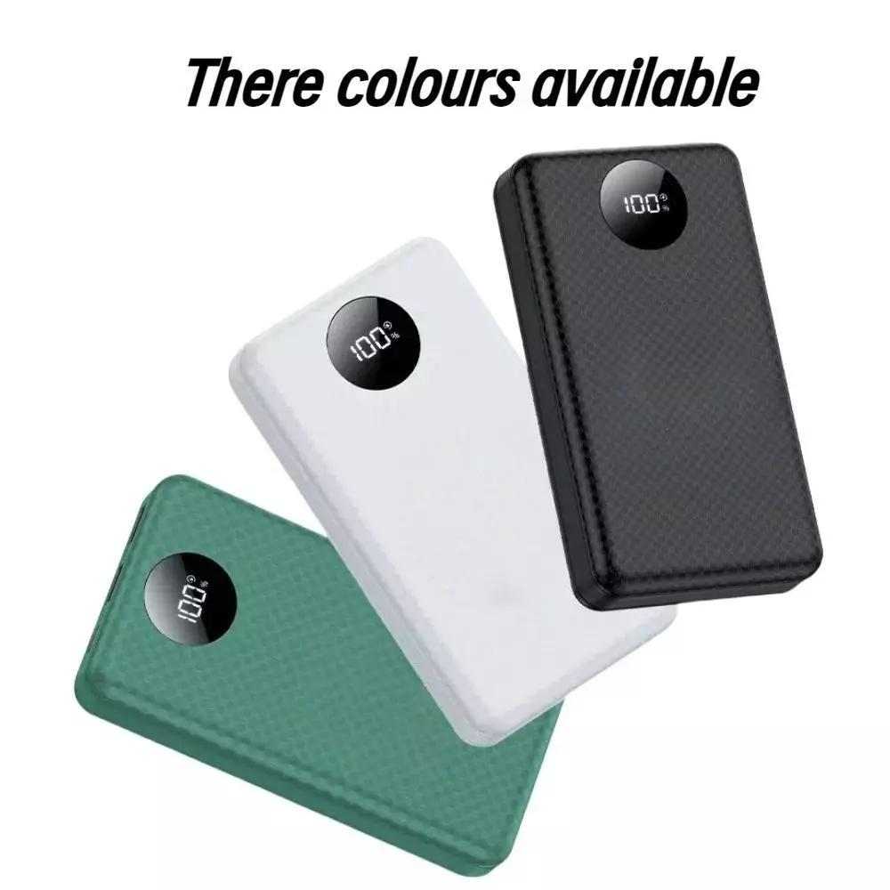 6*18650 Power Bank กล่องแบตเตอรี่แบบพกพา 37.5W Dual USB Type C ชาร์จเชลล์ทํางานสมาร์ทโฟนทั้งหมด 18650 แบตเตอรี่กรณี DIY thumbnail 6