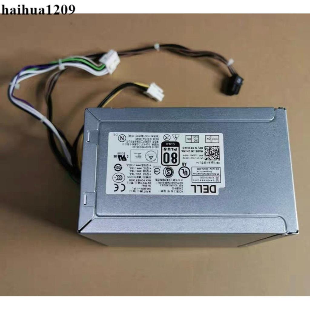 Dell HU365EM-00 D365EM-00 365W แหล่งจ่ายไฟ 3670 3671 3070 T3620 พร้อม 6 Pins