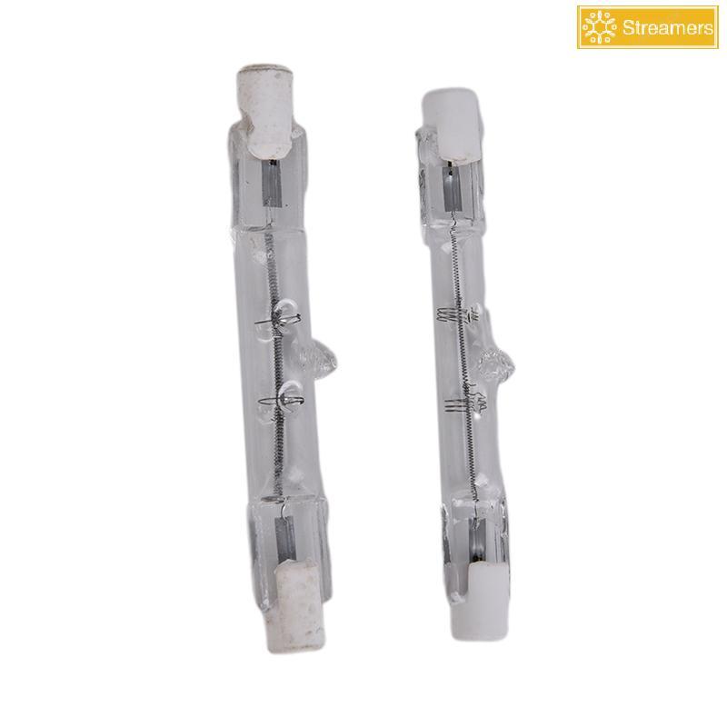 {Streamers} R7s หลอดฮาโลเจน 100W 200W หลอดฮาโลเจน 78mm หลอดไฟฮาโลเจน ใหม่