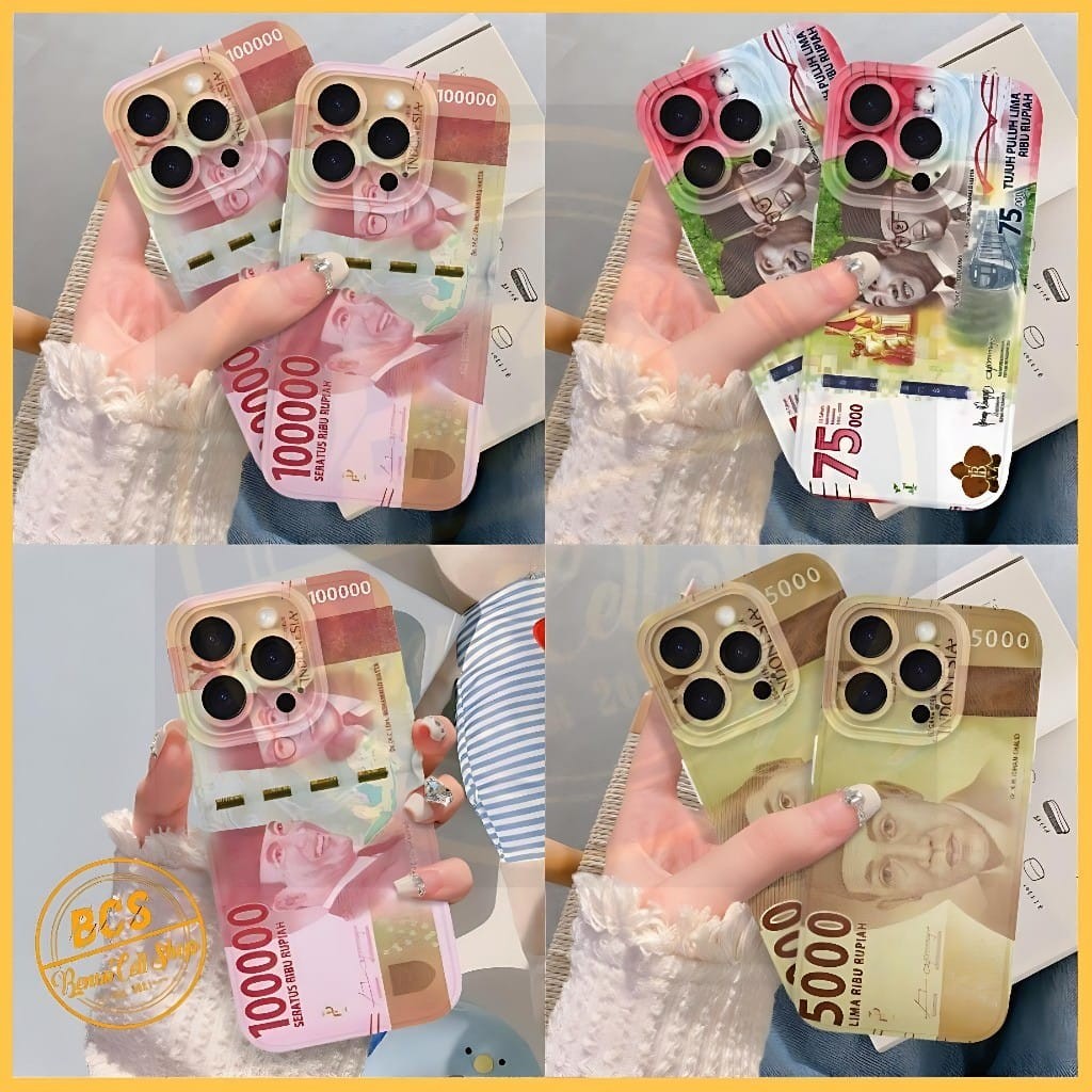 BCS - เคส AIRBAG MONEY MOTIF XIAOMI REDMI 14C POCOPHONE C40 POCO C65 POCO C75 POCO M5S POCO M6 PRO 4