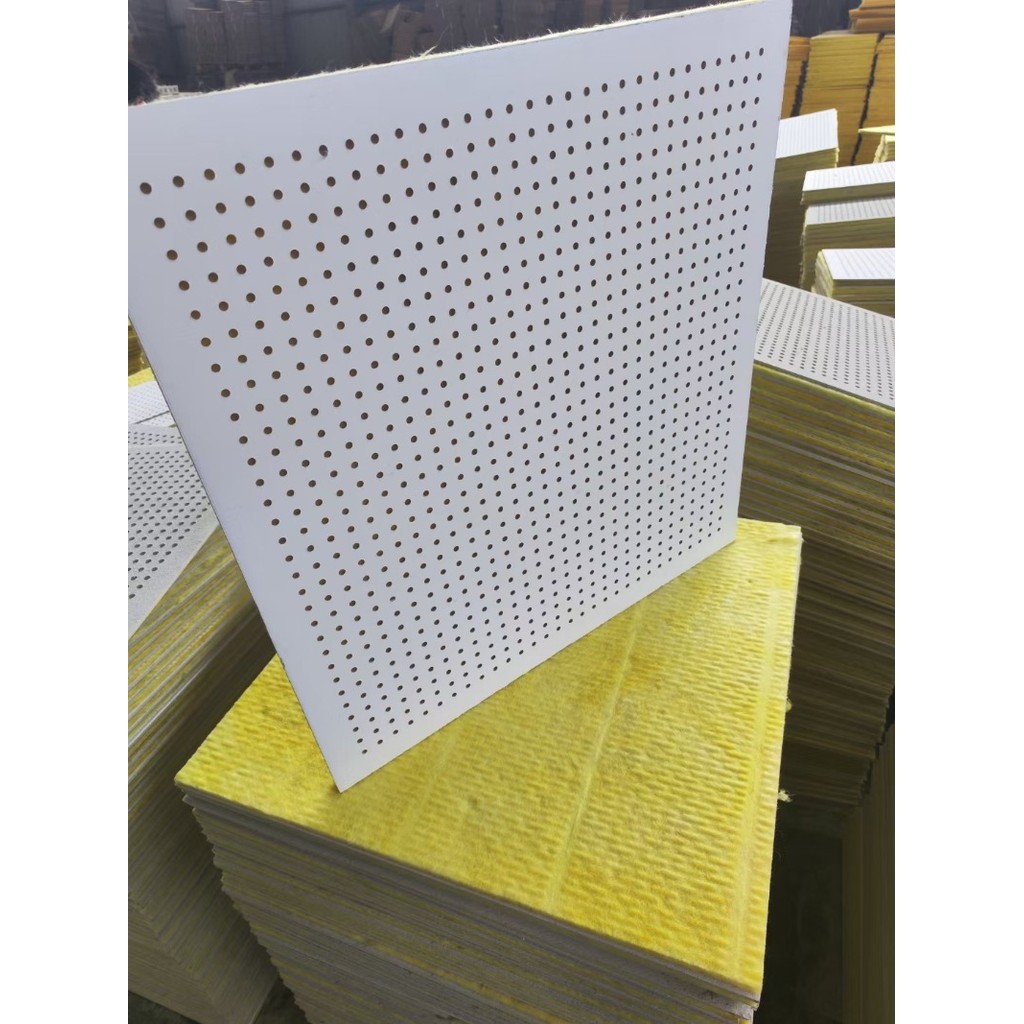 แผ่นดูดซับเสียงและกันไฟแบบรูพรุน - Silicon Calcium Board, Cement Board และ Mineral Wool Board