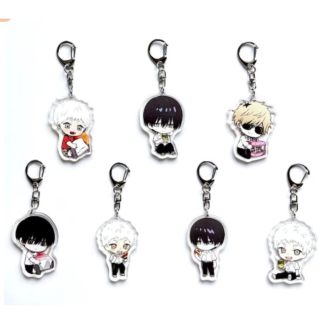 พวงกุญแจอะคริลิค Hikaru Died ฤดูร้อน Hikaru Died พวงกุญแจสองด้าน, Hikaru, Yoshiki, ของขวัญวันเกิด, G