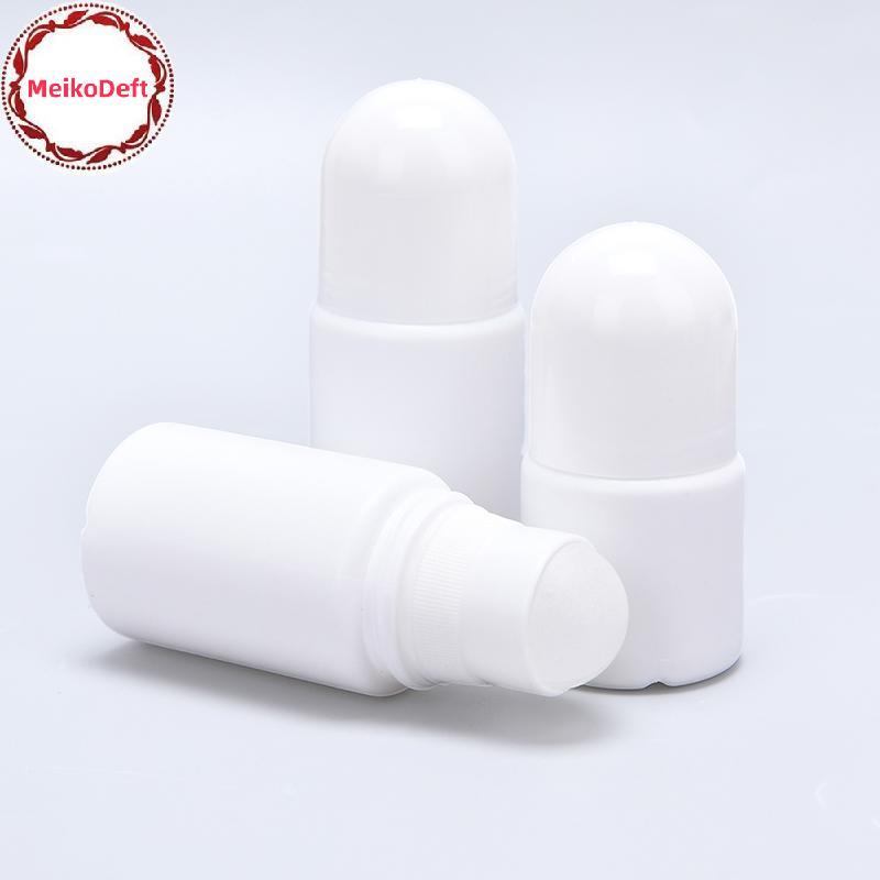 MeikoDeft 5 ชิ้น 30/50ML ขวดลูกกลิ้งขวดพลาสติกแบบพกพา s ขวดเปล่า TH