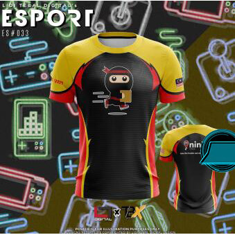Ninja Xpress Jersey เสื้อยืดไมโครไฟเบอร์