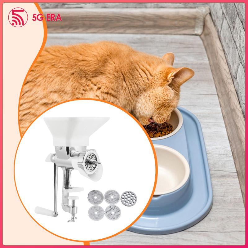 [Wishshopeezzzxh] คู่มืออาหารสัตว์เลี้ยง Kibble Machine Kibble Mill มัลติฟังก์ชั่นแบบพกพาการประมวลผล