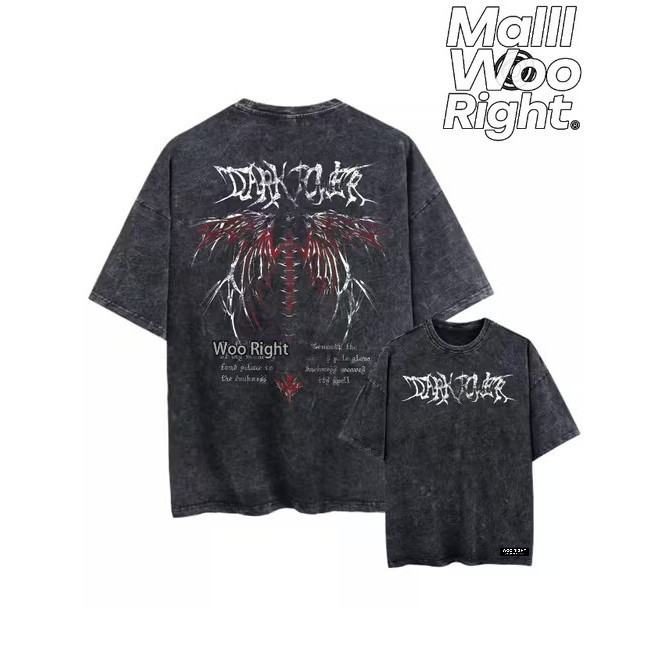 เสื้อดำเสื้อยืดสไตล์เกาหลี COD ส่งฟรีตลอด24ชม. โดย Woo Right Mall | เสื้อแฟชั่นยอดนิยม
