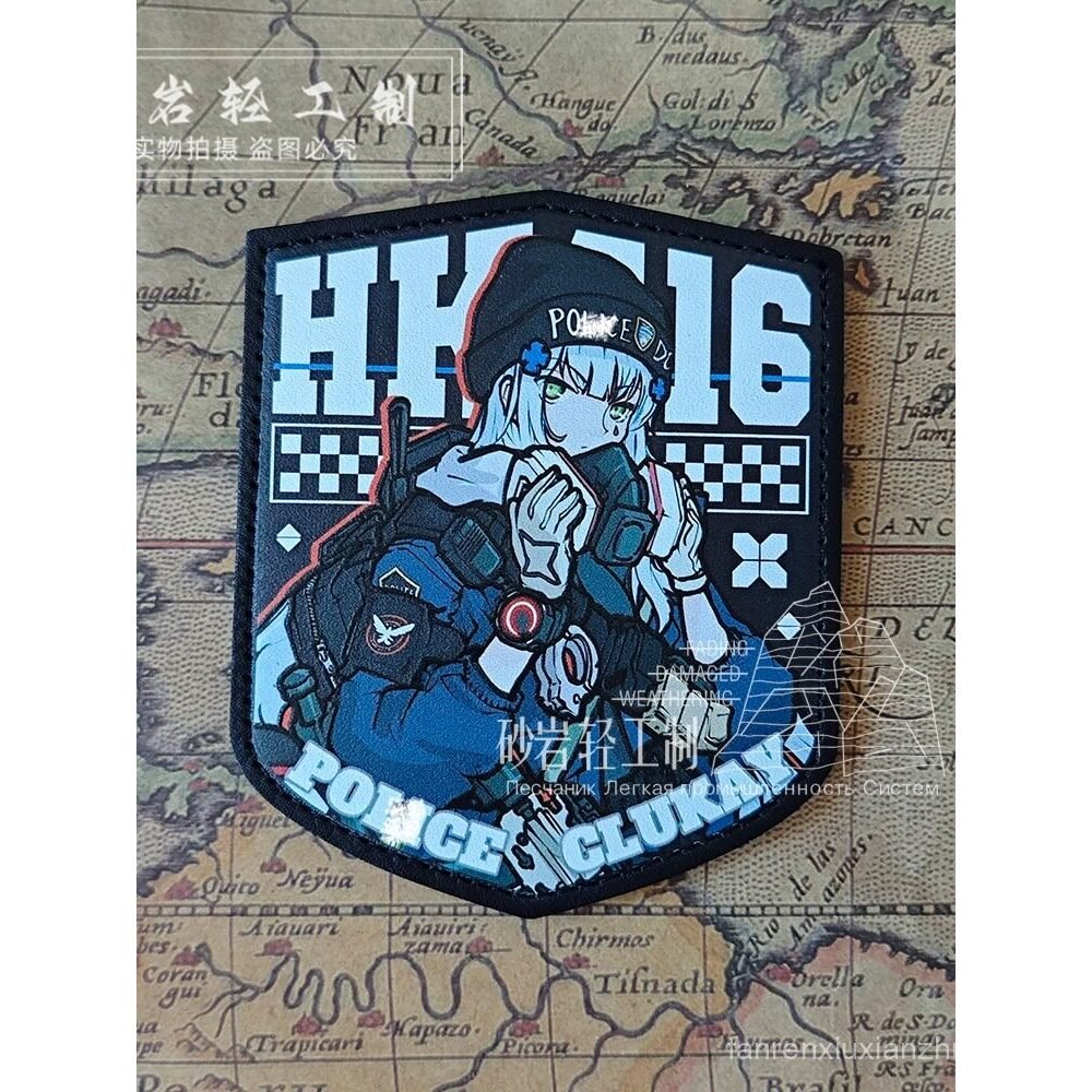 Armband Girls Frontline HK416 กาวVelcroสำหรับBlockade Agent พร้อมปลอกแขนยุทธการ