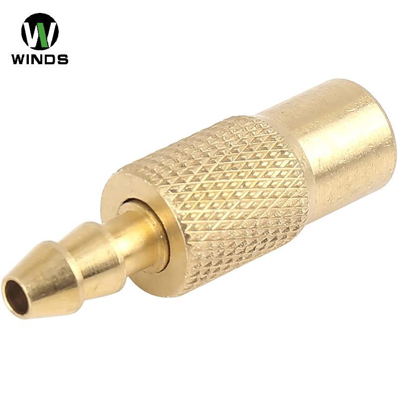 ODS 1 X รถยาง Inflator วาล์ว Connector Clamp Joint Connector อะแดปเตอร์รถ 3.9 มม.ทองเหลืองยางวาล์ว Joint Inflator ปั๊มวาล์วทองเหลือง OD