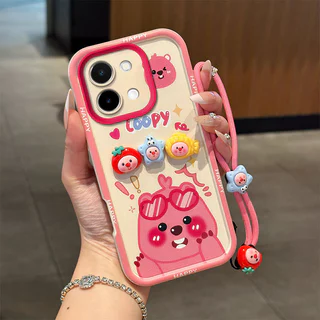 เคสสําหรับ VIVO Y31d เคสโทรศัพท์ซิลิโคนอ่อนนุ่มตุ๊กตาการ์ตูน 3D