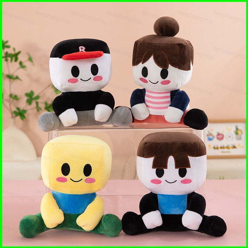 PS1 Roblox Blodies Noob Guest Bacon Buddy Plushie เกม Merch ตุ๊กตา Companion ตุ๊กตา SP1