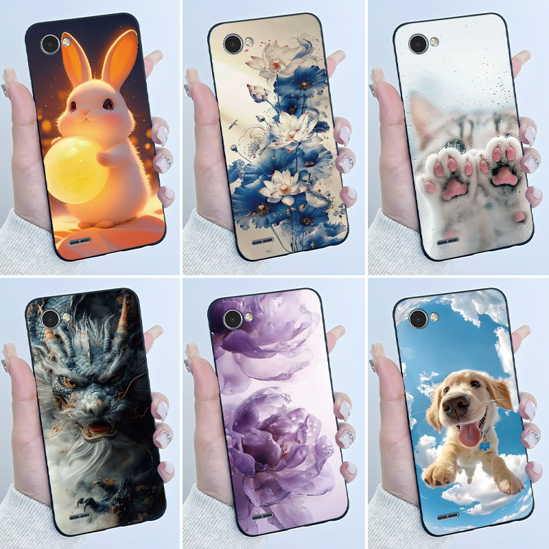 เคสสําหรับ LG Q6 / Q6 Alpha Q6a / Q6 Plus Q6+ X600 X600K X600S เคสโทรศัพท์ความงามหรูหราน่ารัก Cool B