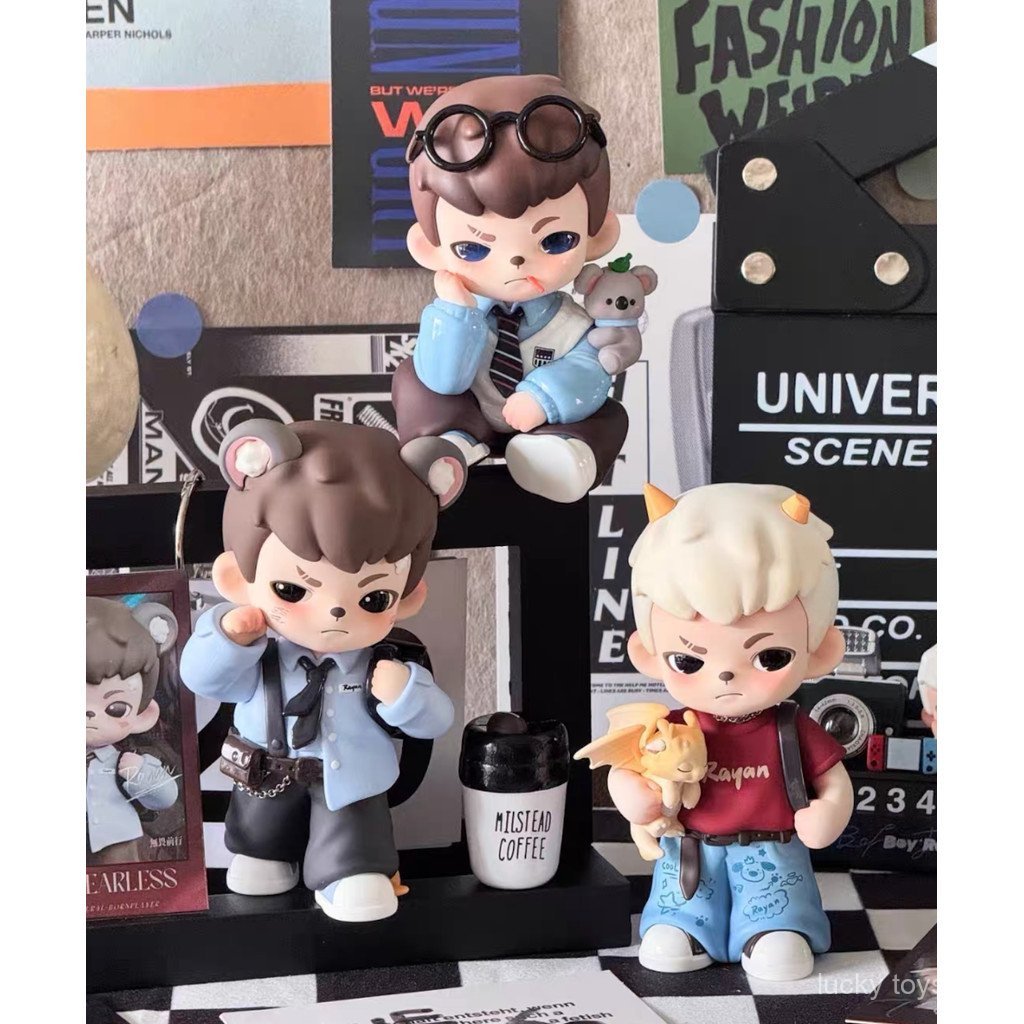 [tnt]Rayan Brother v4 Natural Gamer Blind Box Figurine Trendy Toy Collectible Ornament Gift J8QN