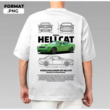 เสื้อแข่ง Dodge Challenger Srt Hellcat