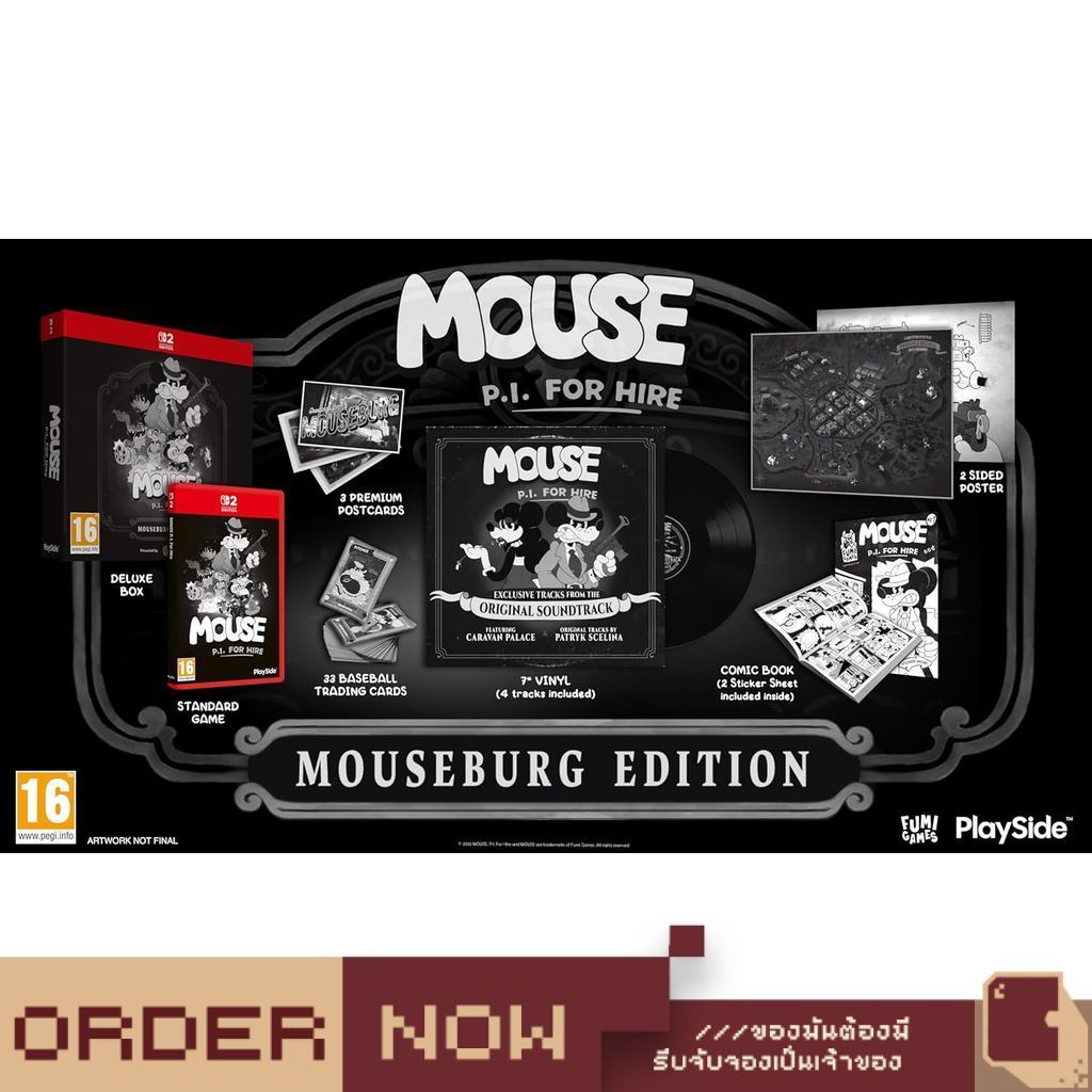 Nintendo Switch™ NS2 / NSW MOUSE: P.I. For Hire [bY ClaSsIC GaME]
