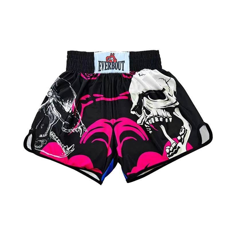 Shorts กีฬา.Boxing Shorts สำหรับการฝึกซ้อม MMA และมวยไทย แห้งเร็ว
