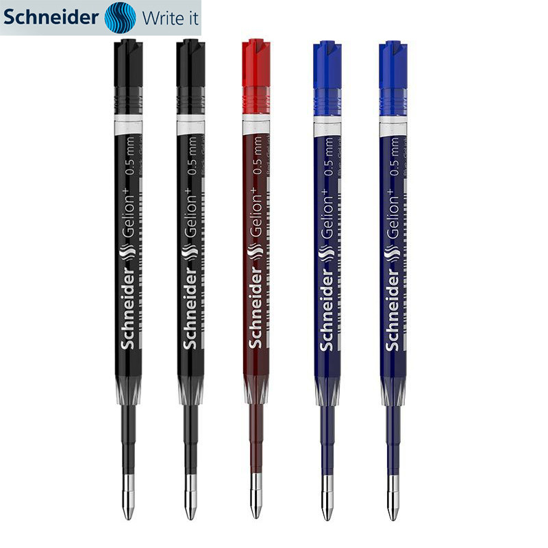 1 ชิ้นเยอรมนี Schneider ปากกาเจลเติม G-2 0.5 มม. ปากกาเติม