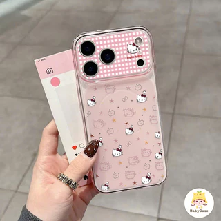เหมาะสำหรับ IPhone 16 15 14 17 15 Plus 13 12 11 Pro Max แมววัยรุ่นหัวใจน่ารักวัสดุที่เหนือกว่ากรณีโทรศัพท์ทนตก
