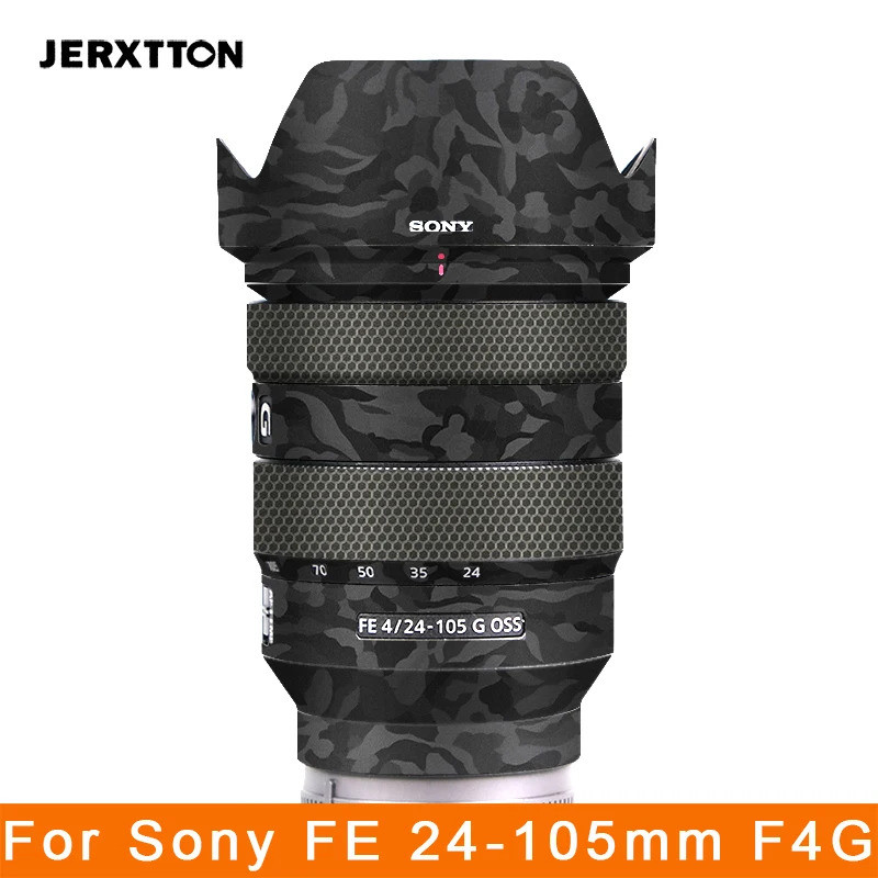 FE 24 105 F4 3M ไวนิล Decal ฟิล์ม Anti-scratch เลนส์กล้องสติกเกอร์ป้องกันสําหรับ Sony FE 24-105 F4G 