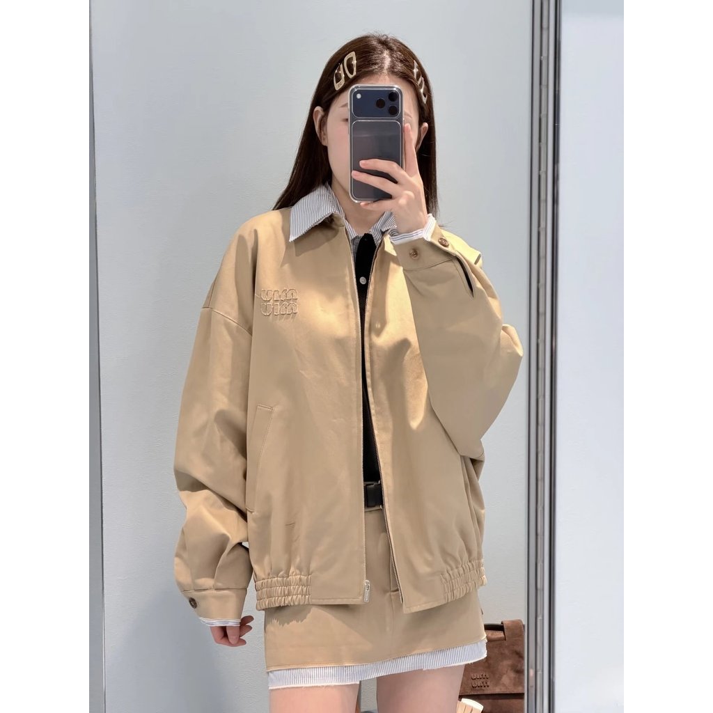 เสื้อโค้ทลายทางสไตล์ใหม่ Miumi