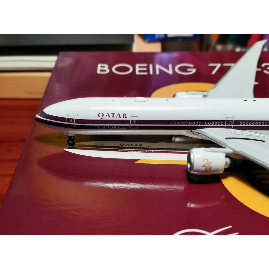 #1:: : รุ่น 400#PH卡塔尔航空B777- 300ER A7-