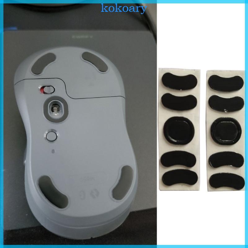 KOK Professional Mouse Feet Mouse Skates สําหรับ M650 M750 Glides ขอบโค้ง