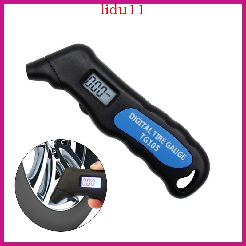 LID TG105 ดิจิตอลยางรถยนต์ Tyre เครื่องวัดความดันอากาศเมตร Manometer บารอมิเตอร์เครื่องทดสอบ