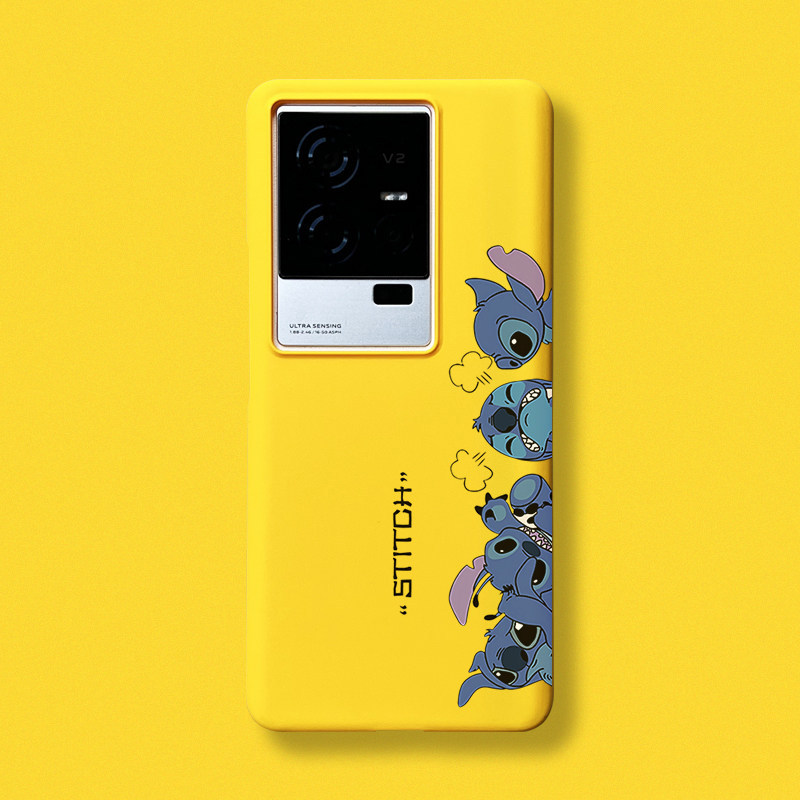 เหมาะสําหรับ iqoo11 เคสโทรศัพท์ผลิตภัณฑ์ใหม่ 15 ผู้ชายผู้หญิงน่ารักสนุกการ์ตูน iqoo13pro เลนส์ Big H