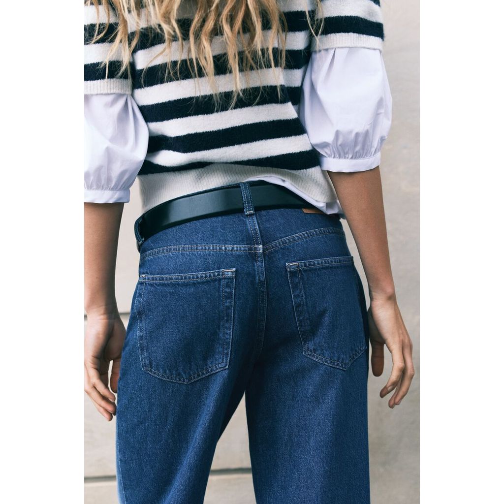 H&M(เอชแอนด์เอ็ม) กางเกงยีนส์ Wide High Women Wide High Jeans 0871889_9